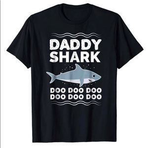 Brand New Unworn Daddy Shark T-Shirt Size Medium